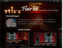 Tablet Screenshot of flair66.de